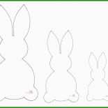 Osterhasen Girlande Basteln Vorlage