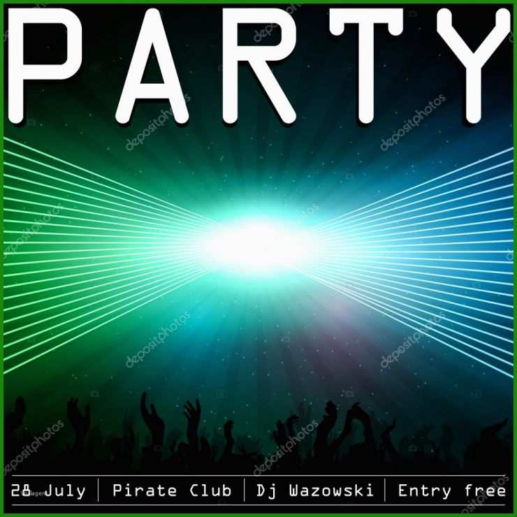 Party Flyer Vorlage Kostenlos