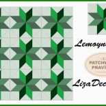 Patchwork Muster Stern