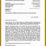 Persönlicher Brief Vorlage