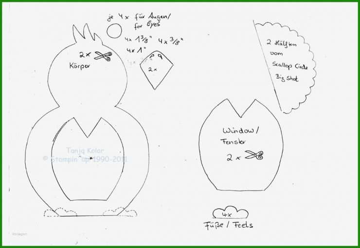 Pinguin Basteln Vorlage Zum Ausdrucken 7 Pinguin Basteln Vorlage Zum Ausdrucken