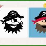 Piraten Augenklappe Basteln Vorlage