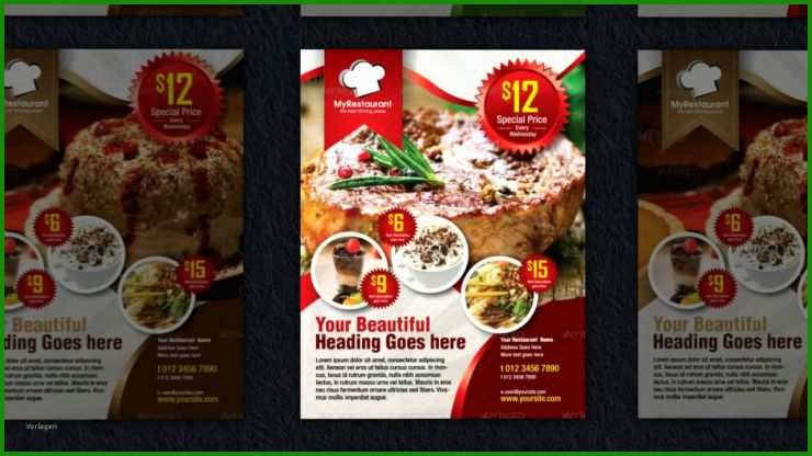 Pizza Flyer Vorlagen