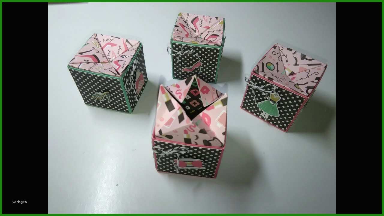 Pop Up Box Basteln