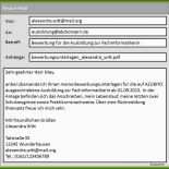 Praktikum Bewerbung Email Muster