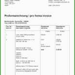 Proforma Rechnung Vorlage Kostenlos 8 Proforma Rechnung Vorlage Kostenlos