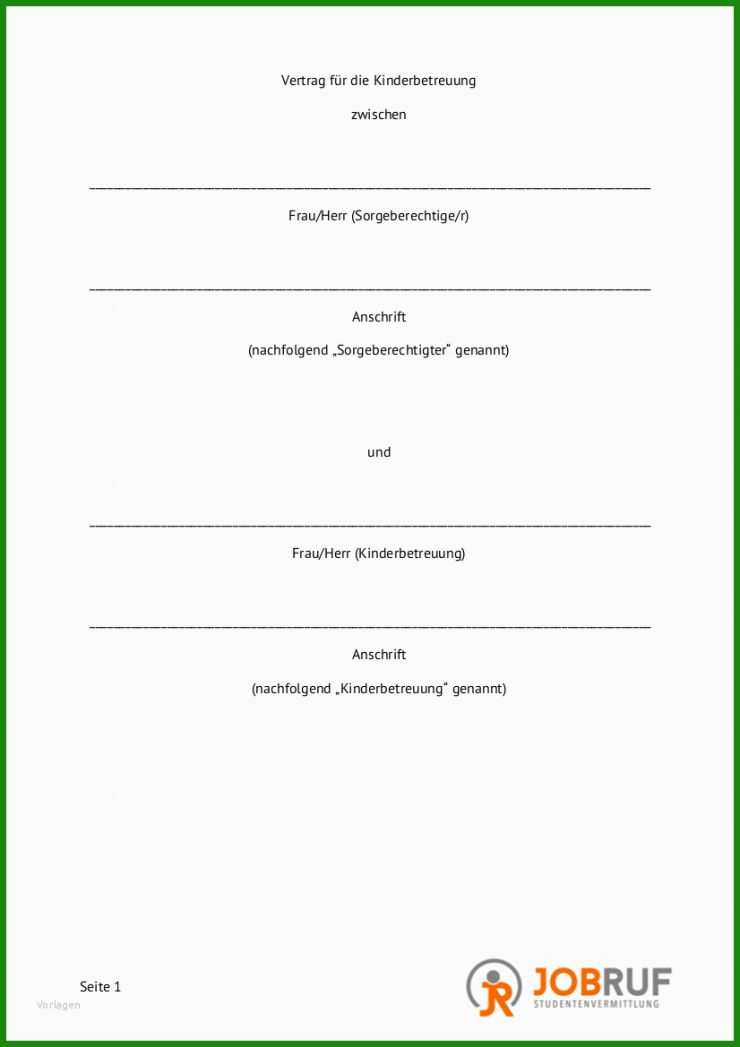 Promoter Rechnung Vorlage
