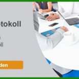Protokoll Führen Vorlage