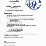 Protokoll Mitgliederversammlung Verein Vorlage