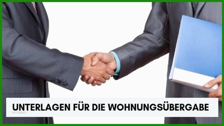 Protokoll Wohnungsübergabe Muster