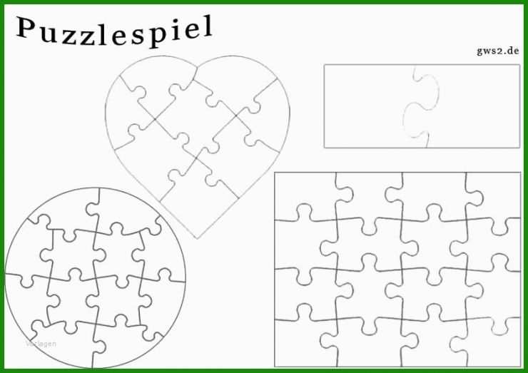 Puzzle Selber Basteln vorlage 5 Puzzle Selber Basteln Vorlage