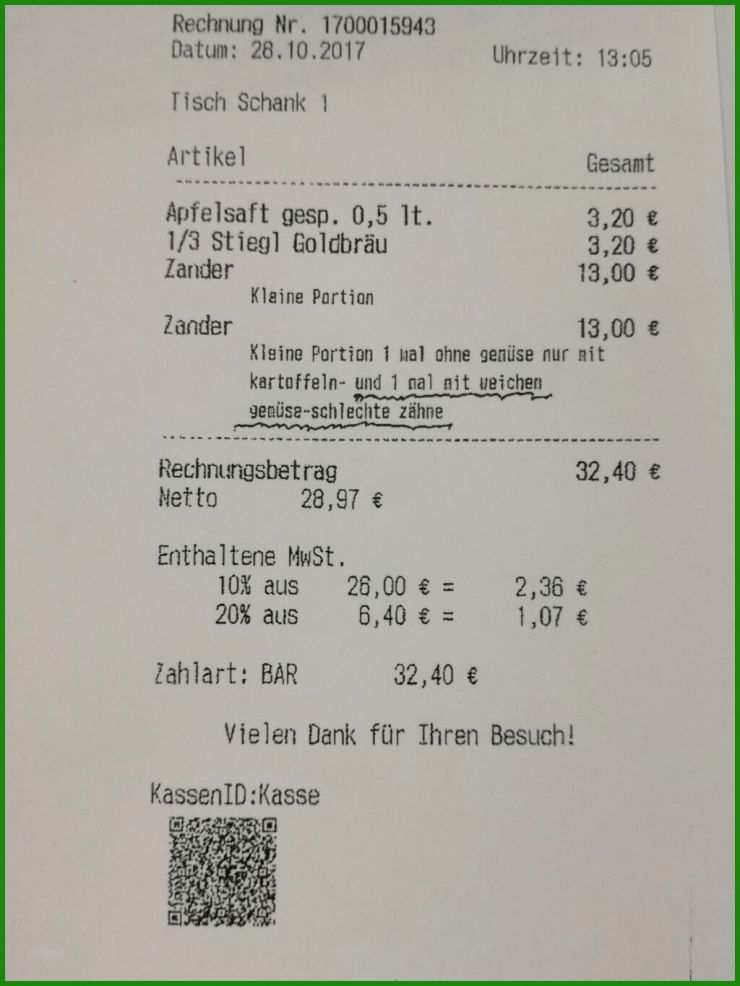 Rabatt Rechnung Muster