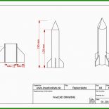 Rakete Vorlage Basteln