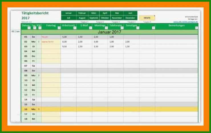 Rapport Bericht Vorlage