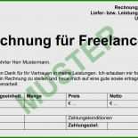 Rechnung Band Vorlage