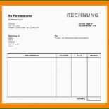 Rechnung Ferienwohnung Vorlage