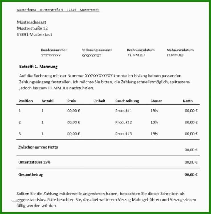 Rechnung Für Freiberufler Vorlage