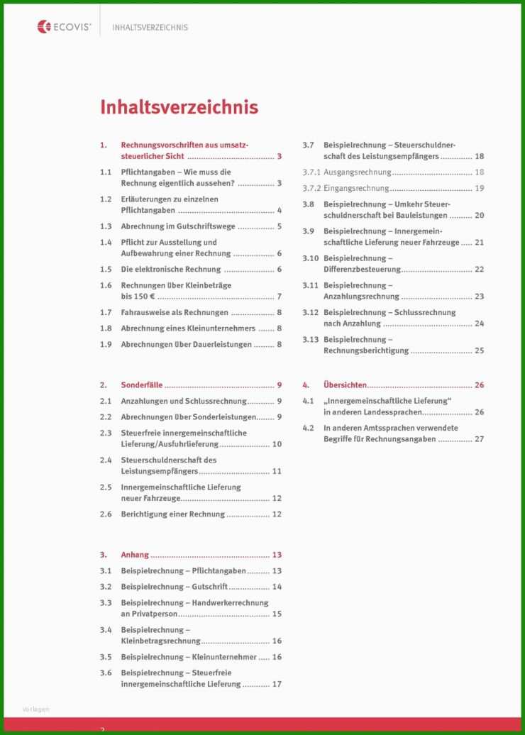 Rechnung Gastronomie Muster