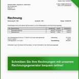 Rechnung Muster Leer