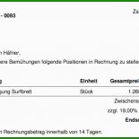 Rechnung Muster Mwst