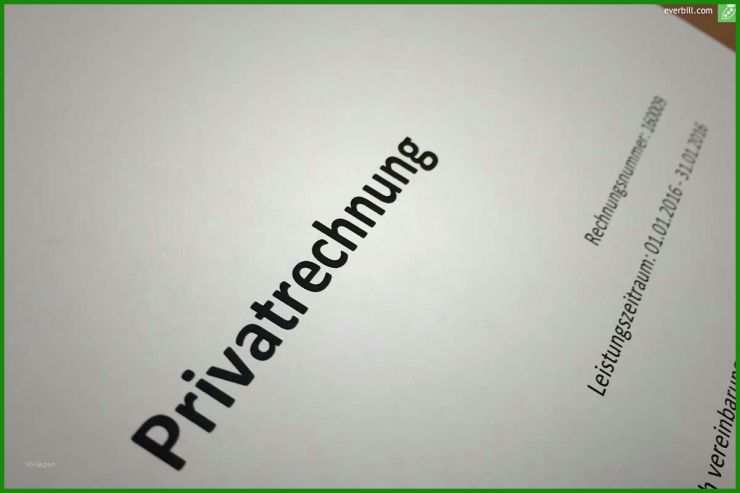 Rechnung Muster Privatverkauf