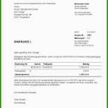 Rechnung Muster Text