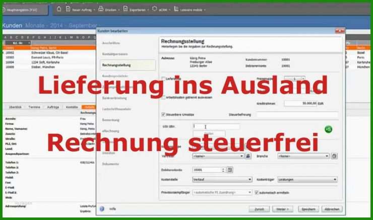 Rechnung Nach österreich Muster