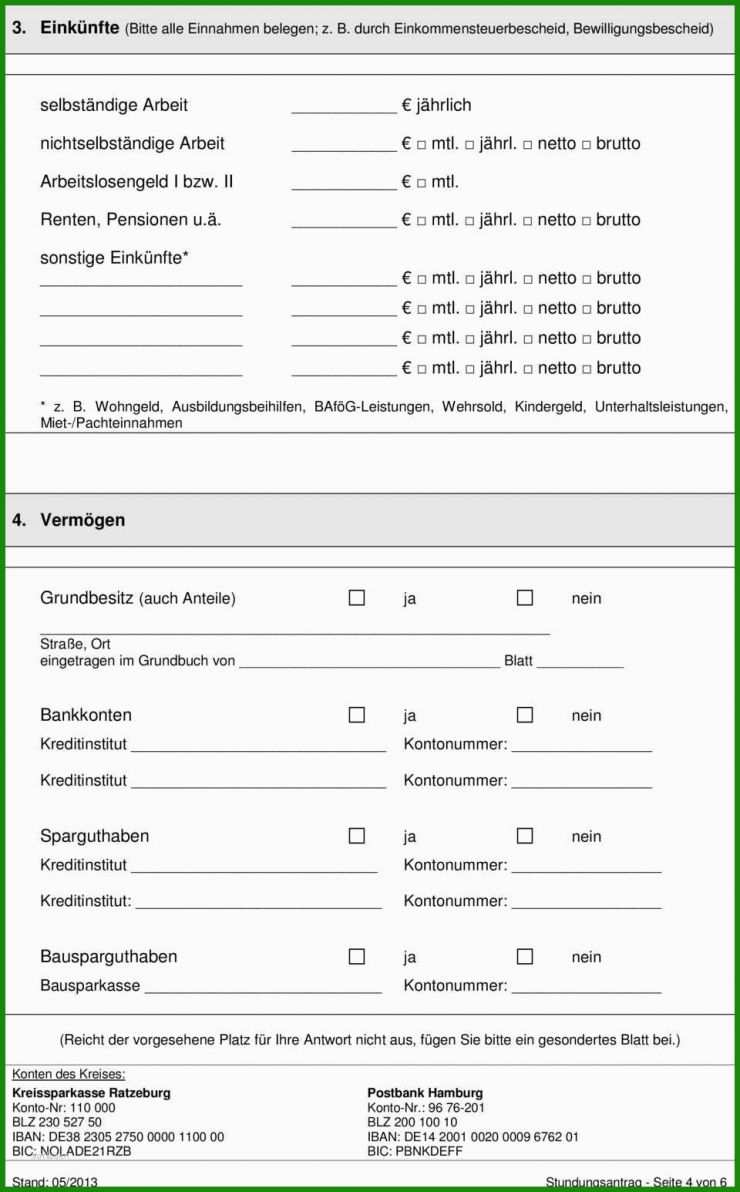 Rechnung Ratenzahlung Vorlage
