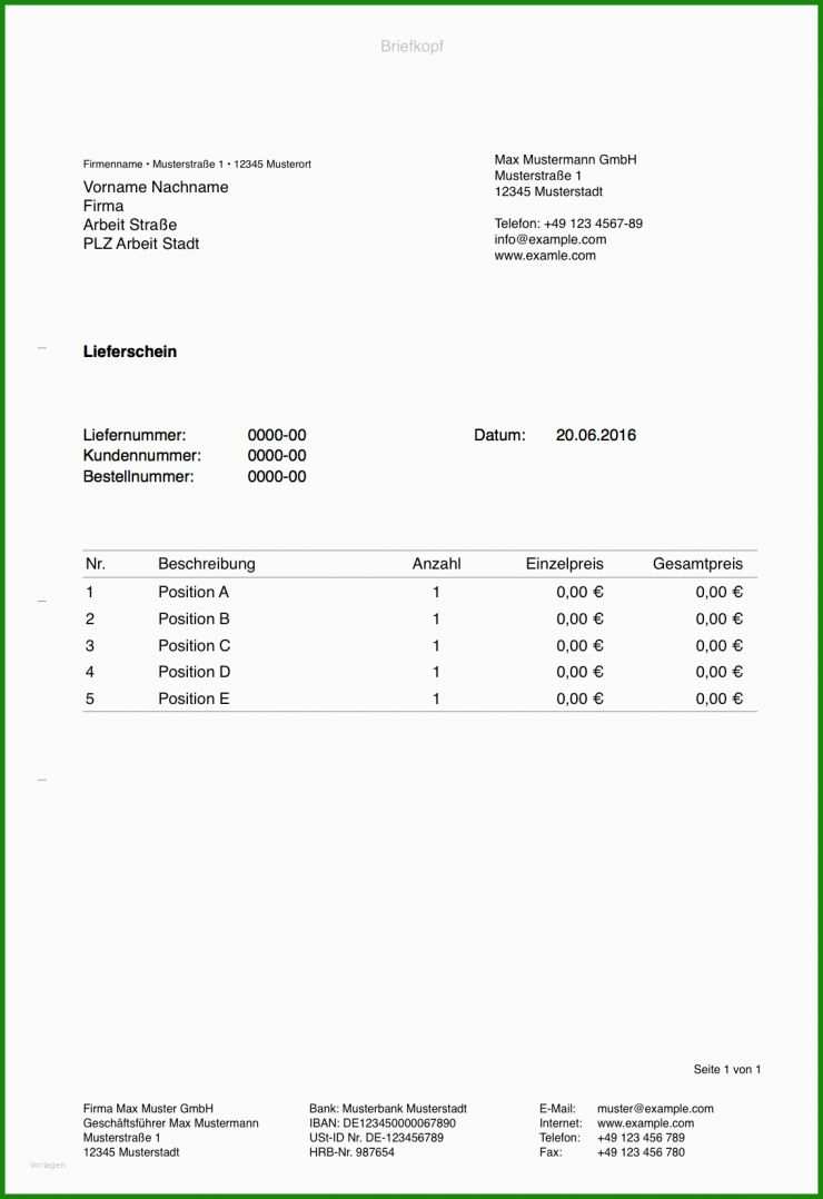 Rechnung Schreiben Promotion Muster