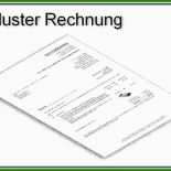 Rechnung Schreiben Vorlage Kostenlos
