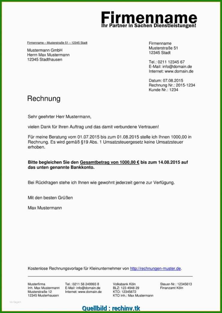 Rechnung Stornieren Muster 5 Rechnung Stornieren Muster