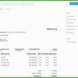 Rechnung Vorlage Freiberufler