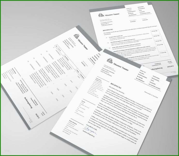 Rechnung Vorlage Indesign 6 Rechnung Vorlage Indesign