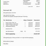 Rechnung Vorlage Selbstständig