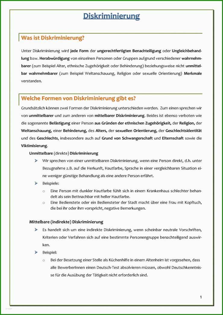 Referat Handout Vorlage