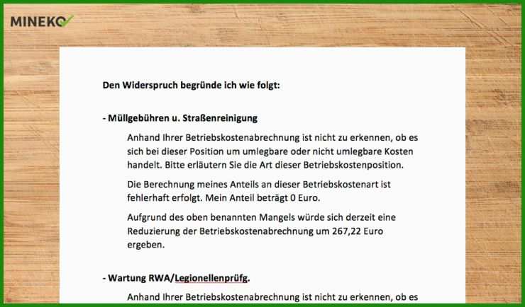 Reklamation Falsche Rechnung Muster