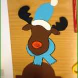 Rentier Fensterbild Basteln Vorlage