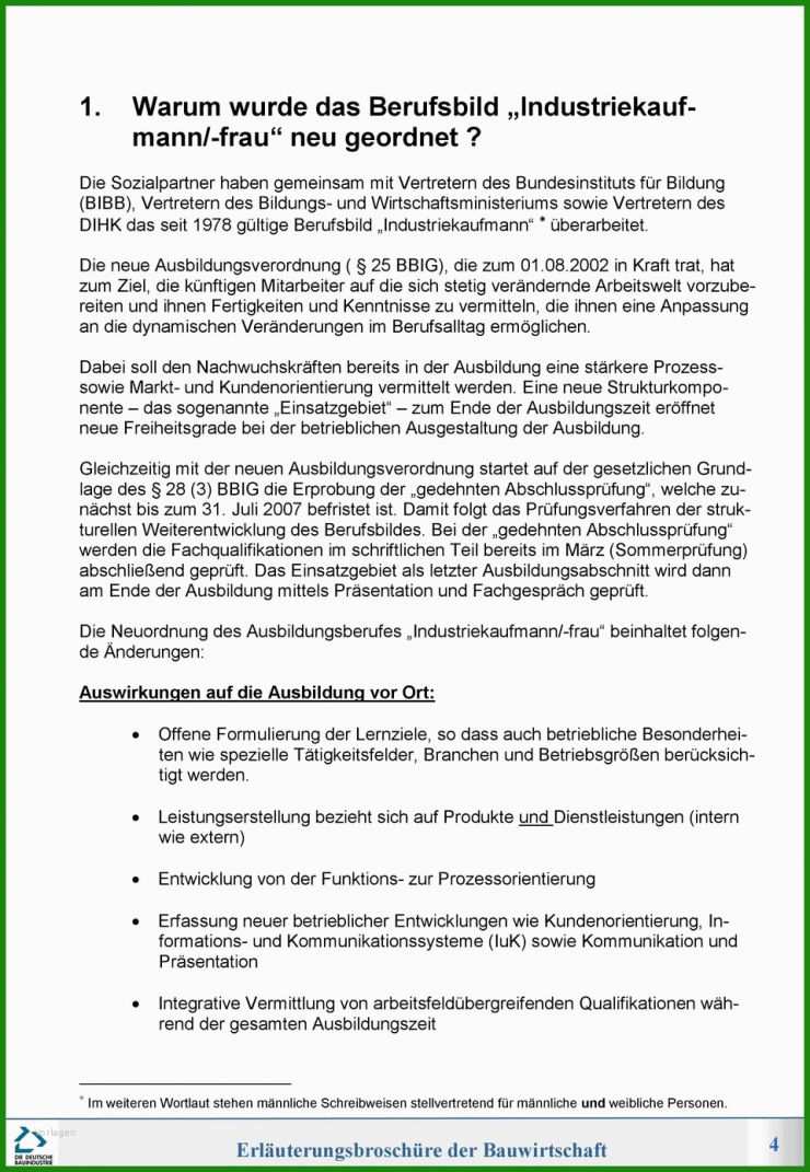 Report Abschlussprüfung Industriekaufmann Muster