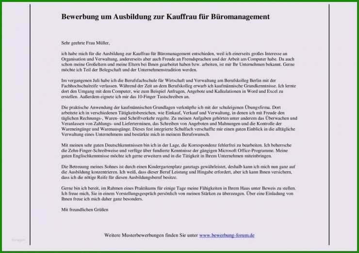 Report Abschlussprüfung Kauffrau Für Büromanagement Muster