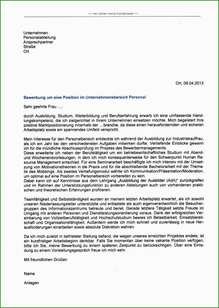 Report Ihk Industriekaufmann Muster