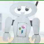 Roboter Basteln Vorlage