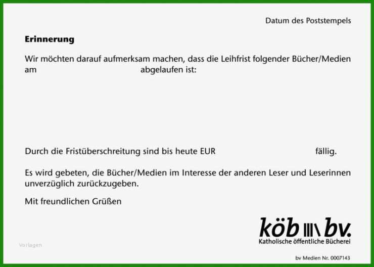 Rückgabe Rechnung Muster