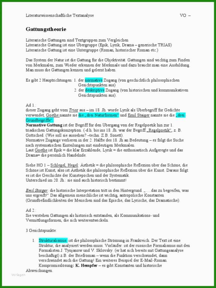 Sachtext Analyse Muster
