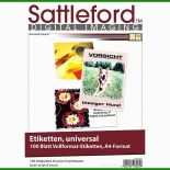 Sattleford Etiketten Vorlagen Word