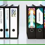 Schmale ordner Etiketten Vorlage