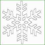 Schneeflocke Basteln Vorlage