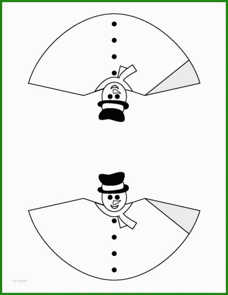 Schneemann Basteln Vorlage Kostenlos