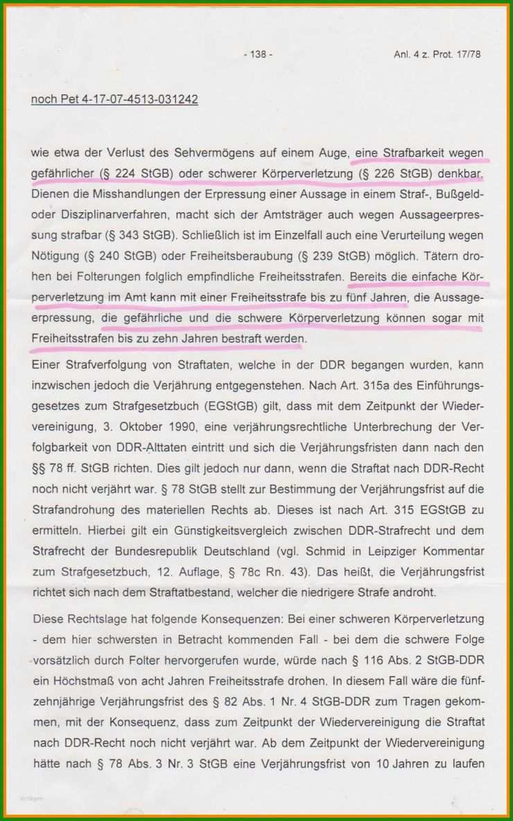 Schriftlicher Brief Muster