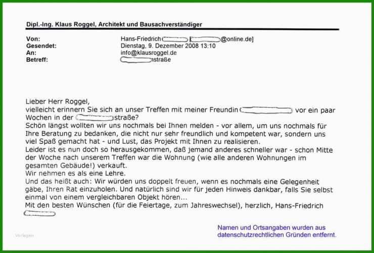 Schriftliches Angebot Muster