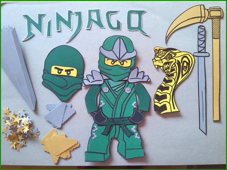Schultüte Basteln Vorlage Ninjago